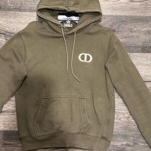 Men's Dior Olive Green Hoodie